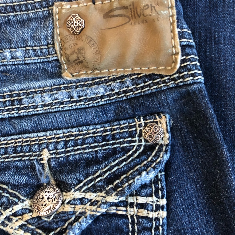 Vintage Silver Pioneer Jeans 26/31